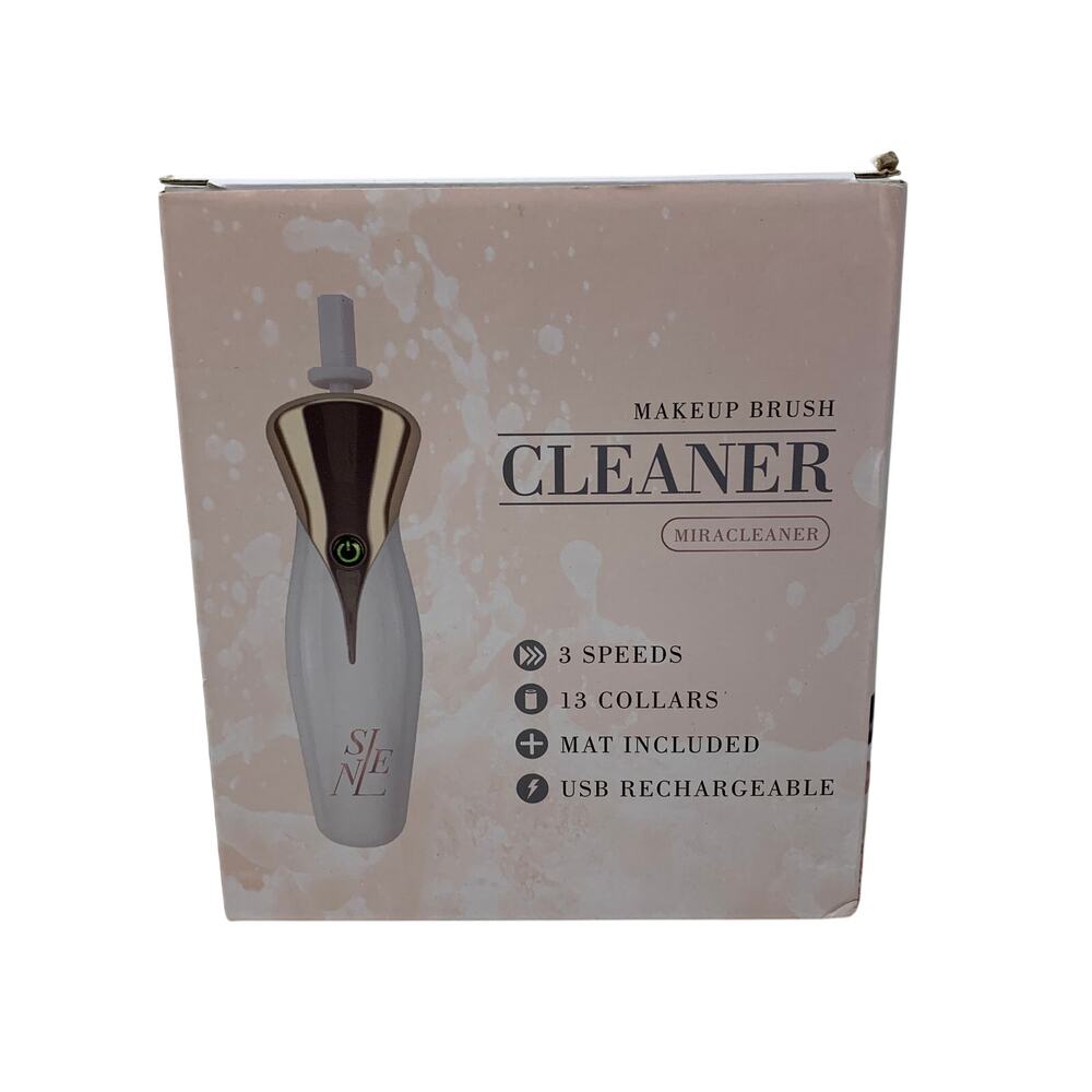 Electric Makeup Brush Cleaner USB Automatic Spin Dryer Cleaning Machine Set